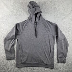 Lululemon City Sweat Hoodie Mens L Gray Pullover Athletic Running Sweatshirt